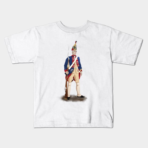 Hetalia Prussia 1750 Kids T-Shirt by Silentrebel